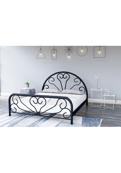 Metalia Gm 300 Baby Siyah Çift Kişilik Metal Karyola 150X200