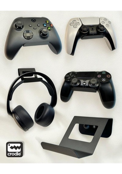 1 Adet Duvara Monte Edilebilen Ps5 Ps4 Xbox Joystick Controller Tutucu Gamepad Stand Gaming Aksesuar