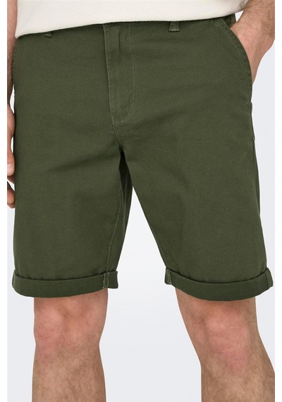Only & Sons Onspeter Lıfe Regular 0013 Shorts Noos Erkek Yeşil Şort - 22027905 Yeşil