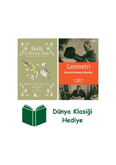 Halil Cibran Dan Aşkın Küçük Kitabı + Geometri + Dünya Klasiği Hediye