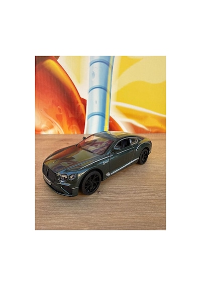 2019 Bentley Continental Gt Diecast Model Araba Sesli Işıklı Çekbırak Açılan Kapılar Bentley Model A Yeşil
