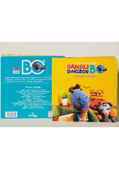 Çikolata Yayınevi Şanslı Dinozor Bo Duvar Ustası