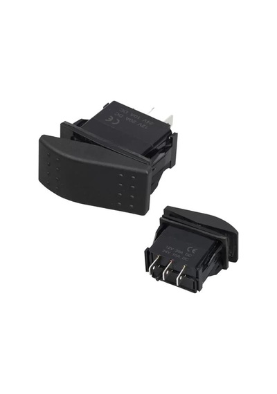 Sembolsüz Işıksız 3 Pinli On-off 12-24v Marin Switch