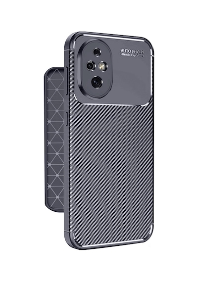 200 Kılıf Auto Focus Karbon Kapak - Lacivert Çok Renkli