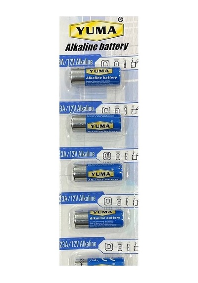 Yuma 23a Mn23 V23a V23ga 12 Volt Alkalin Pil 5 Li Paket Evimdeyokyok