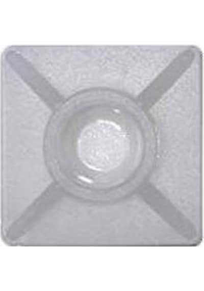 Gwest Yapışkanlı Kroşe 19mm x 19mm - Beyaz - 25 Adet