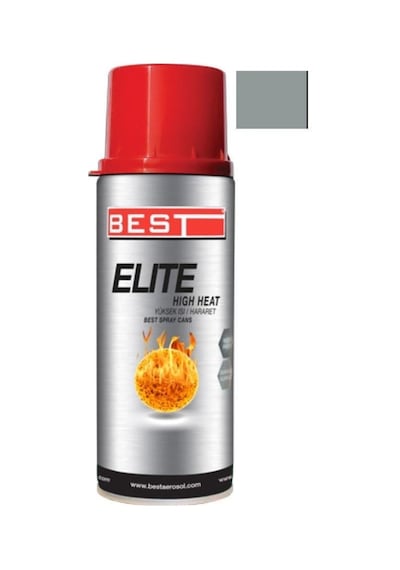 Elite Gümüş 600 C Isıya Dalı Sprey Boya 400 Ml Standart