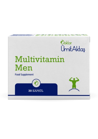 Dr. Ümit Aktaş Multivitamin Men 30 Kapsül