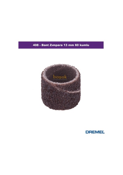 Dremel 408 Bant Zımpara 6 Adet 13 Mm 60 Kum