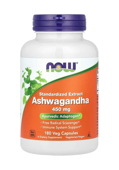 Now Hint Ginseng Extract 450mg. / 180 Vcaps.