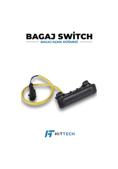Hittech Fiat Doblo 3, Doblo 4, Combi ve Cargo Uyumlu Bagaj Açma Düğmesi Butonu Switch OEM 51829929 51873832