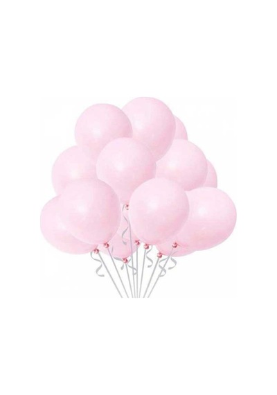 Toz Pembe Balon 20 Adet Pembe