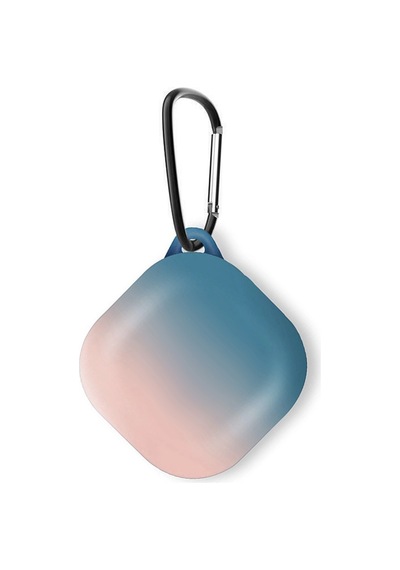 Caseonn Samsung Uyumlu Galaxy Buds Fe - Buds Core Kılıf Duo Aurora Koruma Mavi Pembe