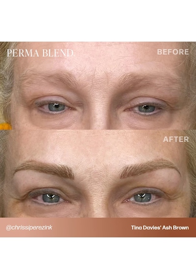 Perma Blend Tina Davies Ash Brown Kalıcı Makyaj Kaş Pigmenti 15ml Diğer