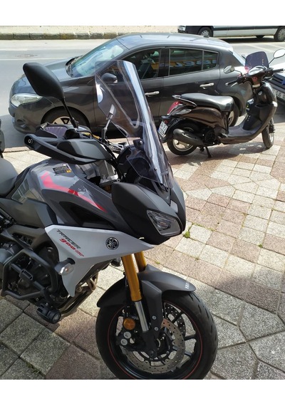 18-20 Yamaha Tracer 900 / GT Uzun Ön Cam Zeus Açık Füme 54cm 4mm Acik Füme