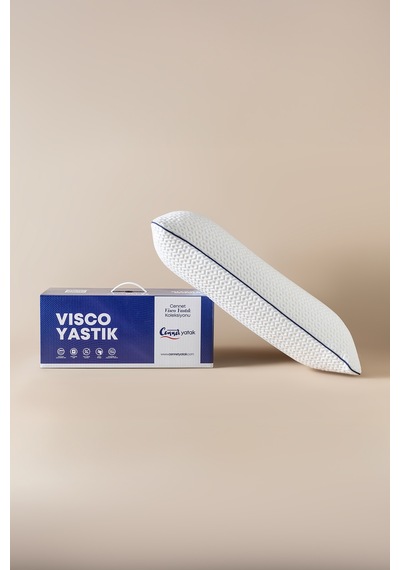 Cennet Yatak Air Comfort Boyun Baş Dengeli Basınç Dağıtım Visco Yastığı Beyaz