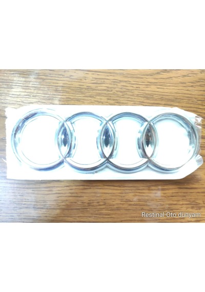 Audi A3 8v 2013-2020 Bagaj Kapağı İçin Arma Logo Audi Halka