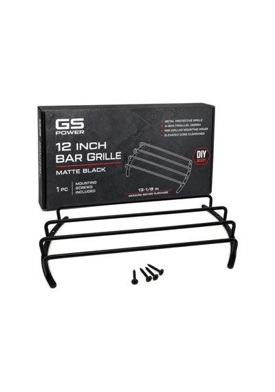 Tr Subwoofer Ve Hoparlör İçin Krom Gümüş Veya Mat Siyah Kaplama 1 Adet 30,48 Cm Bar Izgarası 20,32 Ve 25,4 Cm Bo