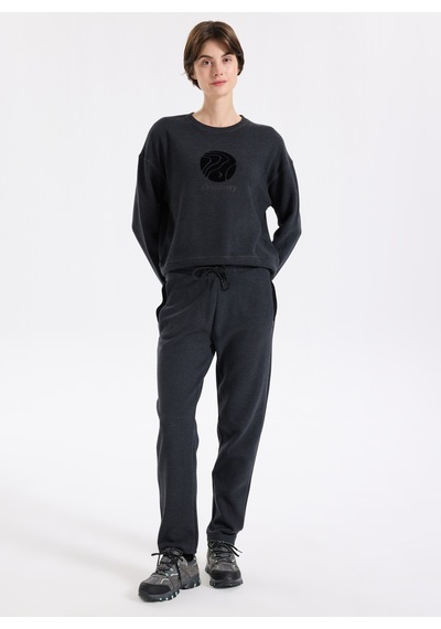 Discovery Expedition D5wl-ea3597 Antrasit Relaxed Kadın Sweatpant Antrasit Melanj