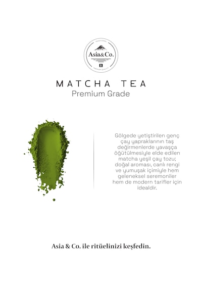 Asia&co Premium Matcha 25g %100 Saf Japon Matcha Tozu