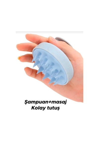 Eyens Professional Duş Tarağı Yumuşak Silikon Saç Yıkama&saç Derisi Masaj Tarağı