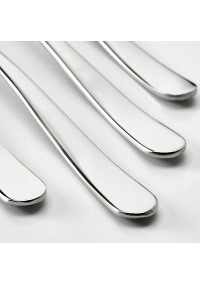 Ikea Martorp 4 Parça Yemek Kaşığı Seti 19 Cm Krom
