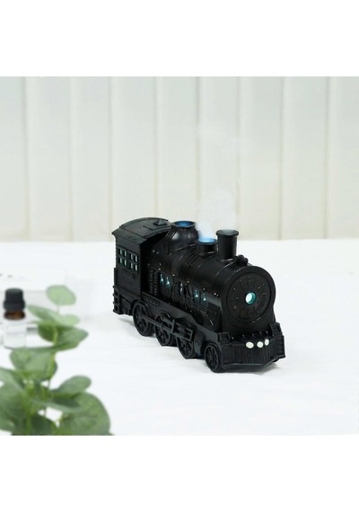 Tren Şeklinde Buharlı Oda Hava Nemlendirici Işık Fonksiyonlu Buhar Makinesi