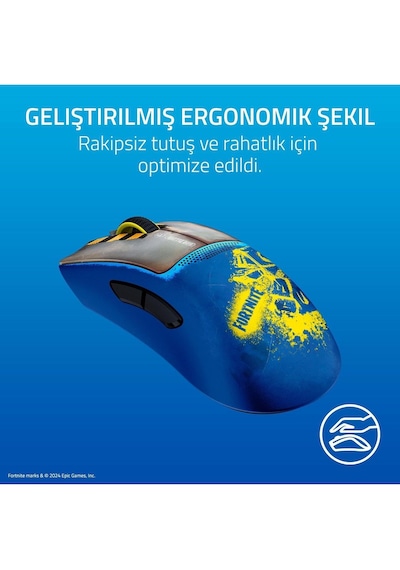 Razer Deathadder V3 Pro Fortnite Edition Kablosuz Espor Oyun Fare