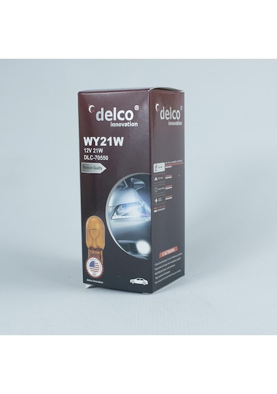 Delco U.s.a T20 Amber Tek Duy 21w Dipsiz Ampul 12 Volt 10 Adet