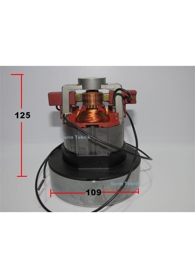Ametek Süpürge Motoru Italyan 220V Tek Fan