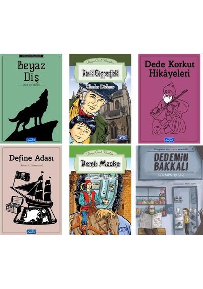 Dedemin Bakkalı Beyaz Diş .demir Maske .define Adası Dede Korkut Hikayeleri Hediyeli