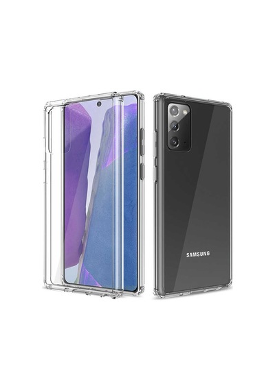 Lexroo Galaxy Note 20 Kılıf Nitro Anti Shock Silikon - Renksiz
