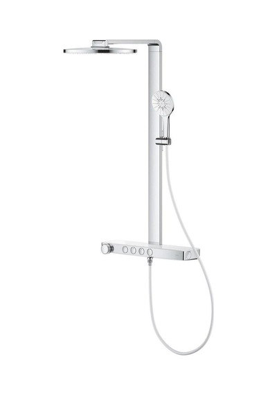 Rainshower Aqua Pure Duvara Monte Termostatlı Duş Sistemi - 1009640000 Gümüş