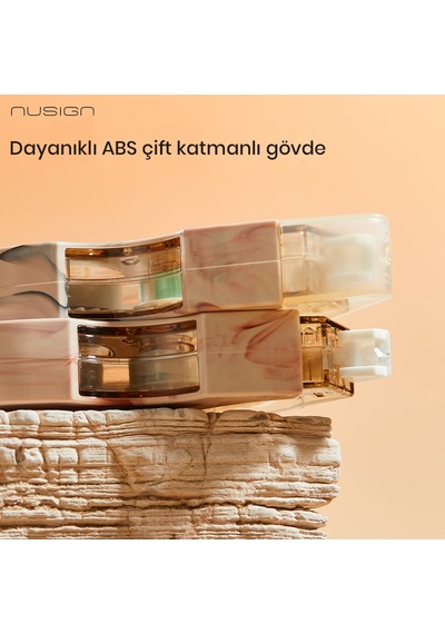 Nusıgn Düzeltme Bandı 5 Mm X 12 M Ergonomik Tasarım Beyaz