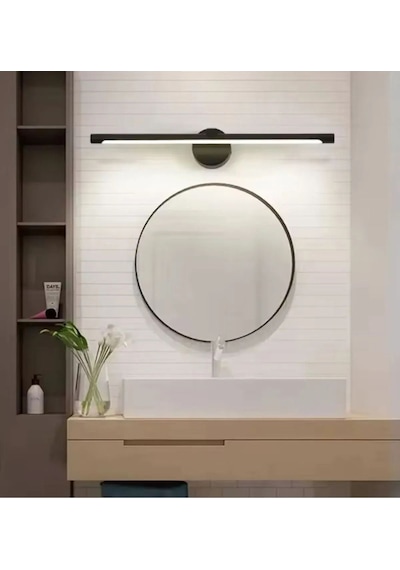 Modern Castel Pilli Aplik Tablo Aplik Duvar Aplik Kablosuz Tak Kullan Şık Görsellik Katar Siyah