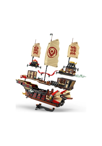 LEGO® NINJAGO® Tapınak Ödülü 71848 - 14 Yaş ve Üzeri için Cole Dahil 6 Minifigür İçeren Yaratıcı Oyuncak Yapım Seti (2387 Parça)