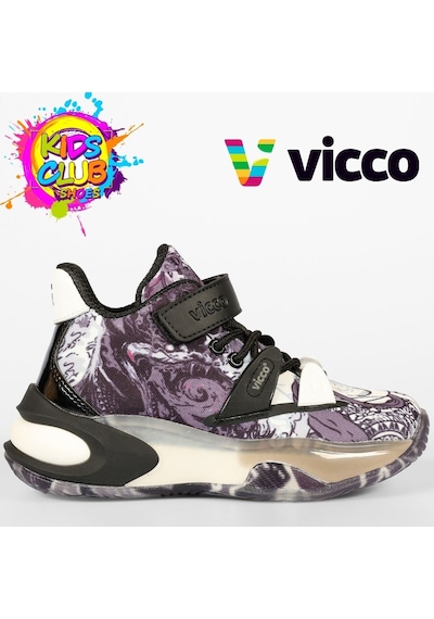 Vicco Universe Ortopedik Çocuk Spor Ayakkabı Siyah