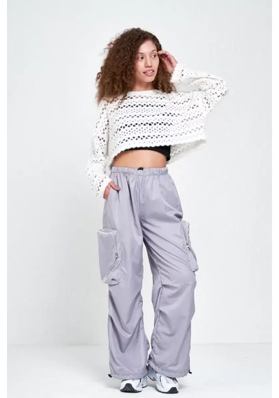 Paradise Drop Körüklü Cepli Paraşüt Pantolon Çok Renkli