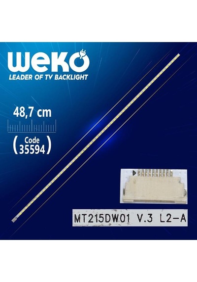Mt215dw01 V.3 L2-a - 48.7 Cm 99 Ledli - Wk-1106 Tv Led Bar Tvnizi Açıp İçindeki Led Barla Birebir Aynısı Olduğunu Görmeden Almayınız. Sonrasında İade Almamaktayız.