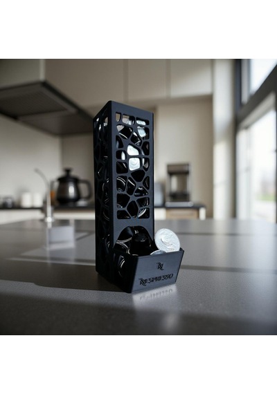 Nespresso Modern Kahve Kapsül Tutucu Siyah Çok Renkli