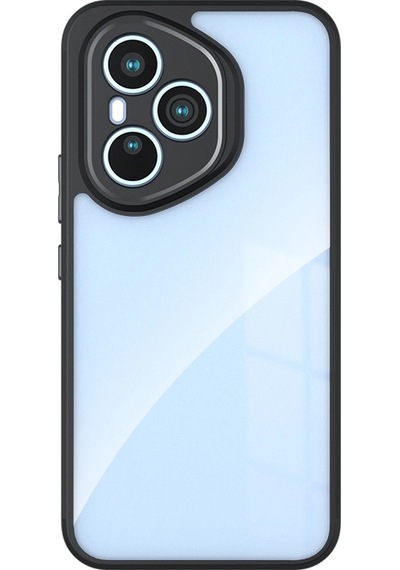 Honor 400 Pro Kılıf Kamera Korumalı Şeffaf Arka Yüzey Zore New Roll Kapak