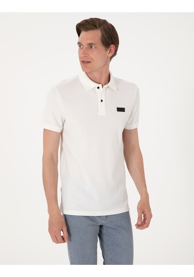 Pierre Cardin Erkek Beyaz Tişört 50309959-vr013 Beyaz