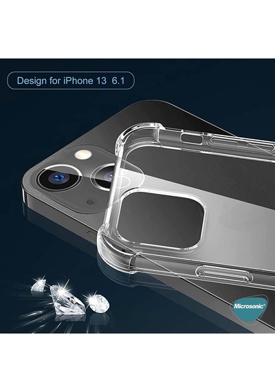 Microsonic Apple Uyumlu iPhone 13 Mini Kılıf Shock Absorbing