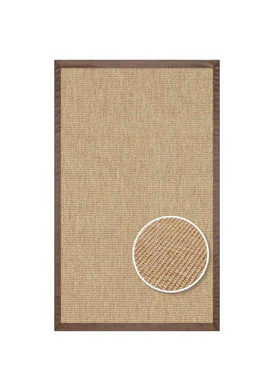 Bespoky Modern Düz Koridor Halısı Kilim Bej