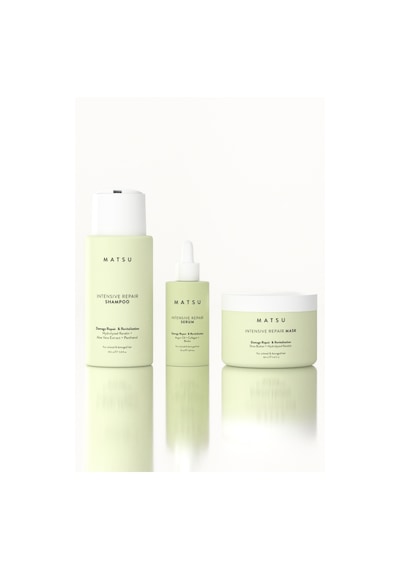 Matsu Intensive Repair 3’lü Set | Şampuan + Maske + Onarıcı Serum