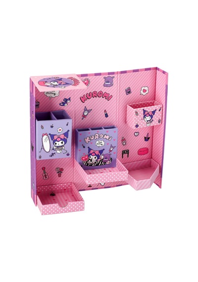 Kuromi Temalı Dik Organizer Kutusu Mor