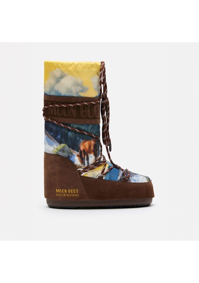 M062 Cocoa Bot Kadın 80d1403090-m062 Moon Boot Mb X Gır Icon Hıgh Postcard Cocoa M062 Cocoa