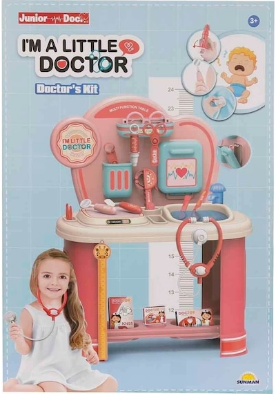 24 Cm 16 Parça Ayaklı Doktor Seti 2123