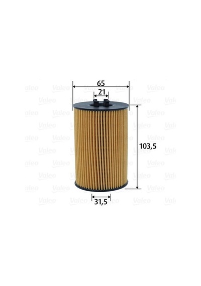 Valeo F026407157 Yağ Filtresi Vw Golf V2 Valeo 586617 03n115562