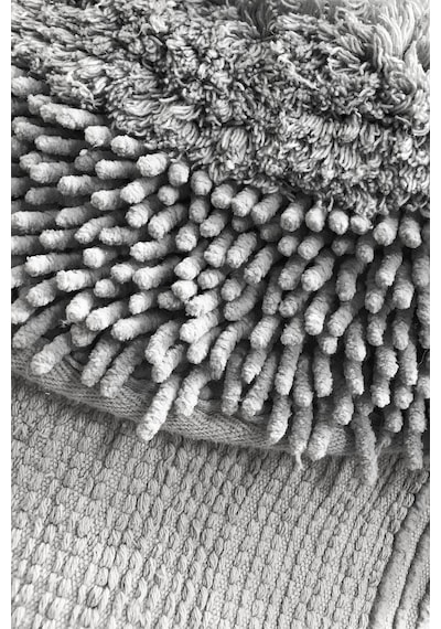 MACORONİ GRİ 2 Lİ SET Cotton Banyo Halısı Çok Renkli